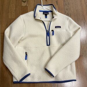 NWOT Patagonia Women's Retro Pile Fleece Marsupial Pullover small